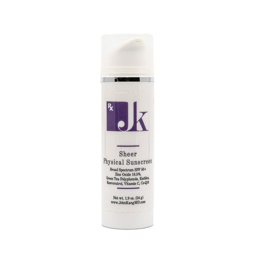 Sheer Physical Sunscreen SPF50+ By JK Facial Plastics