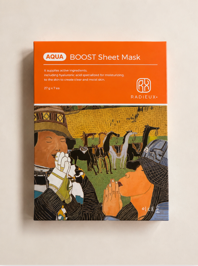Radieux+ Aqua Boost Sheet Mask 27g x 7 ea