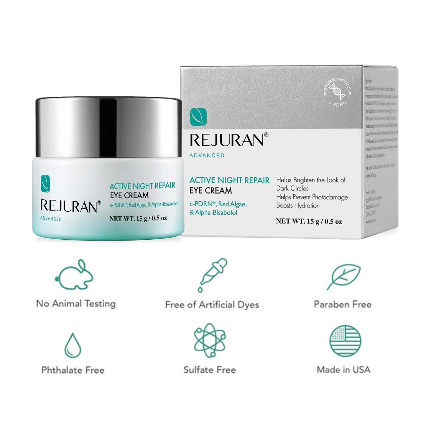 Advanced Active Night Repair Eye Cream .5 oz by Rejuran